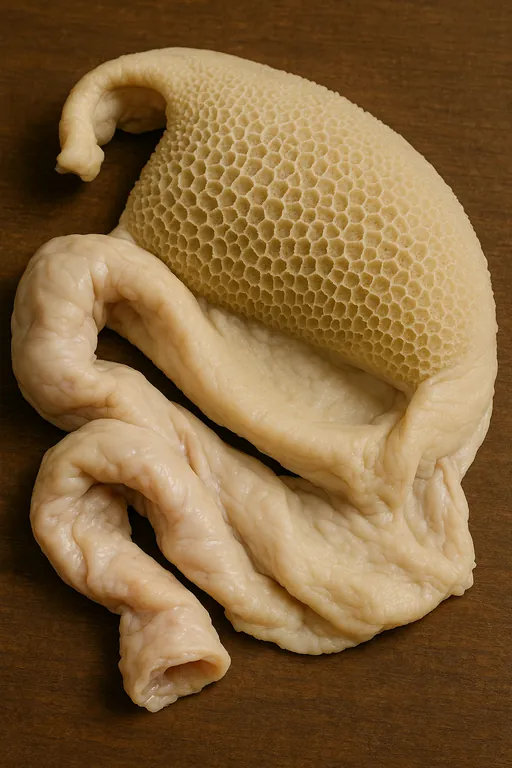 Guts, bladders and stomachs of animals